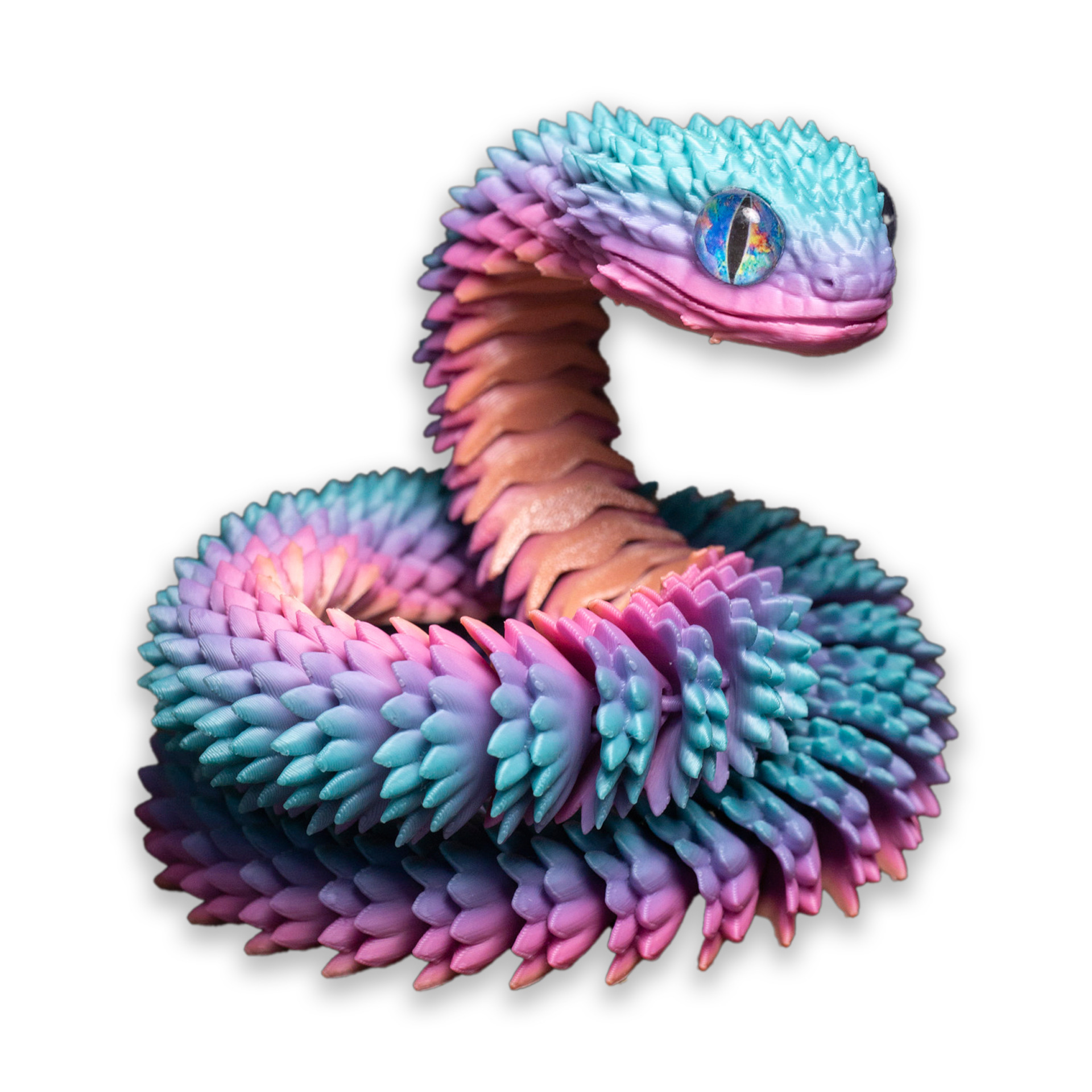 3D Printing Fidget Toys - 2026 New 3D Printed Snake Realistic