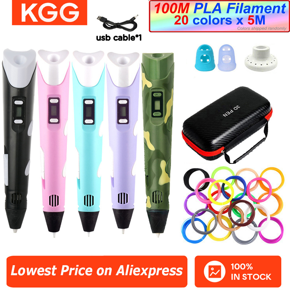3D Printing Xyz - 3D Pen With LCD Screen Compatible