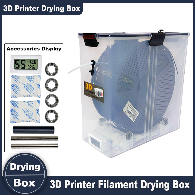 Enclosure 3D Printing - 3D Printing Filament Storage Box –