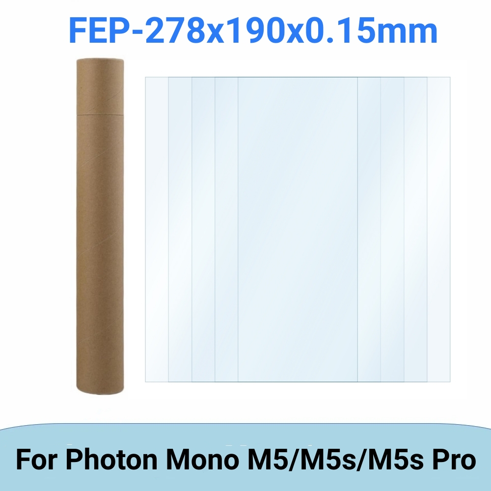 3D Printing Xyz - 5 Pcs FEP Film 10.1 Inch