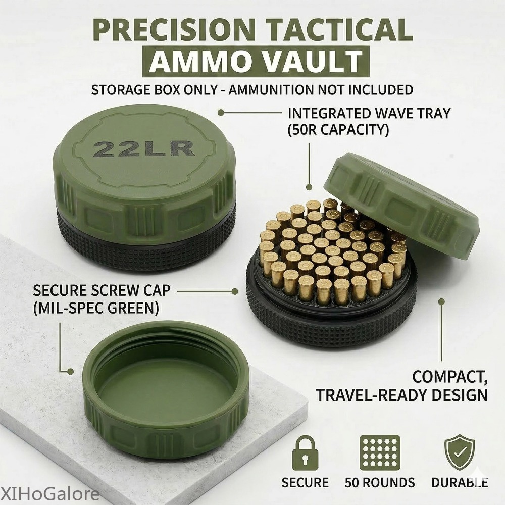 Enclosure 3D Printing - 3D printing Durable Mini 22LR Ammunition
