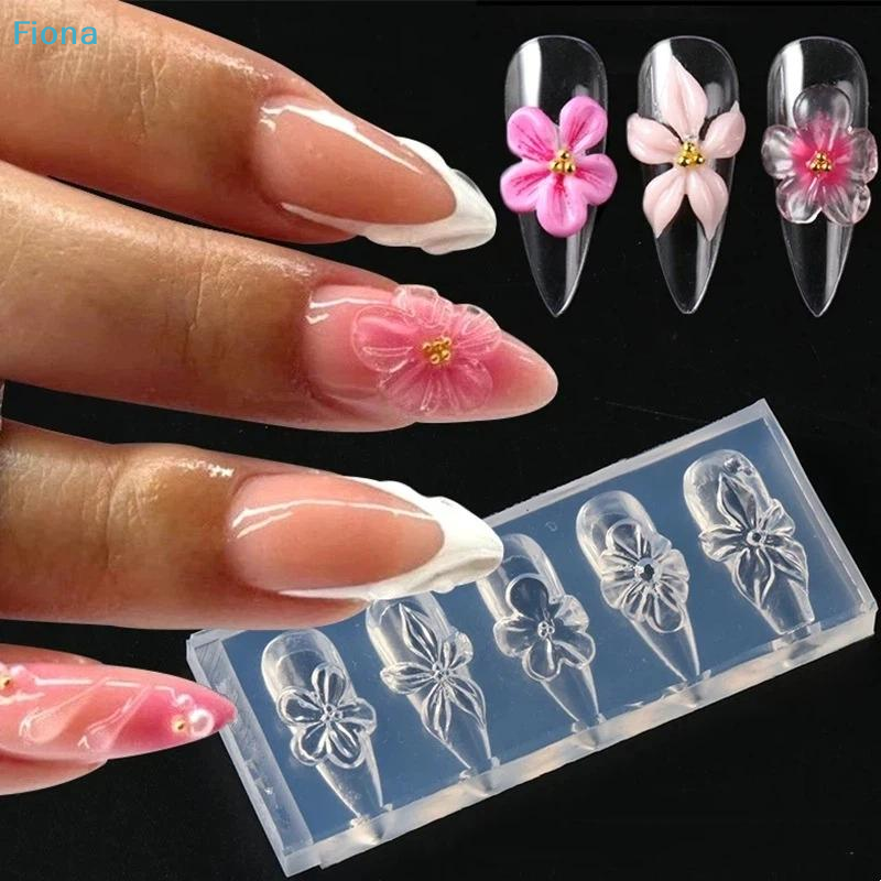 3D Printing Ptc - ✔3D Spring Flower Nail Silicone Nail