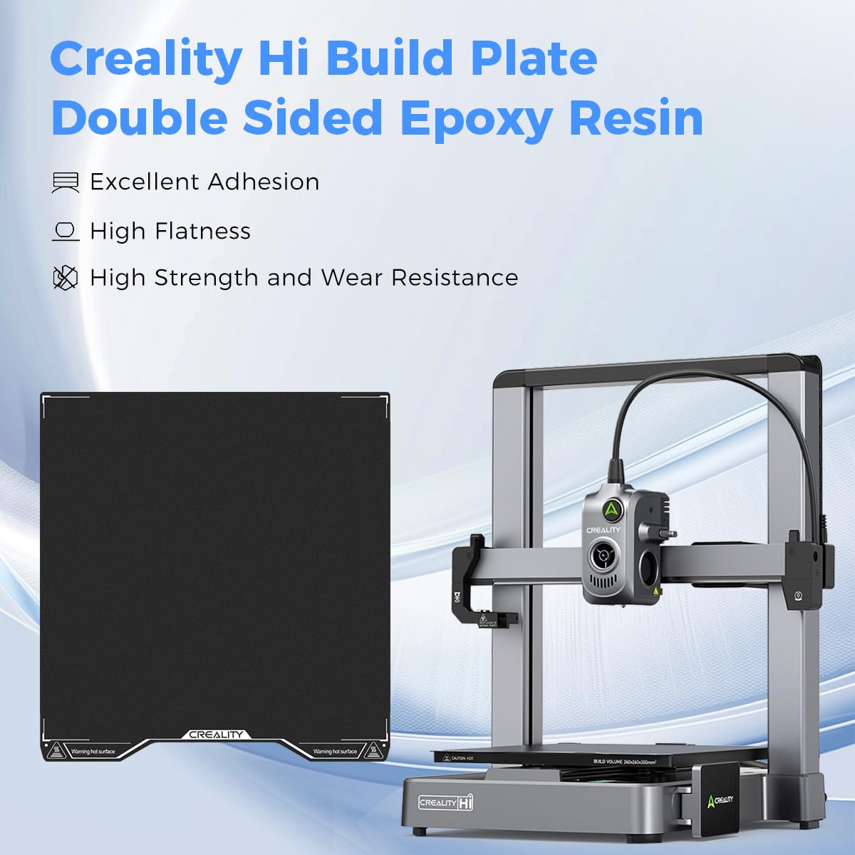 Creality Hi Epoxy Resin Build  - 3D Printing Xyz avis et prix