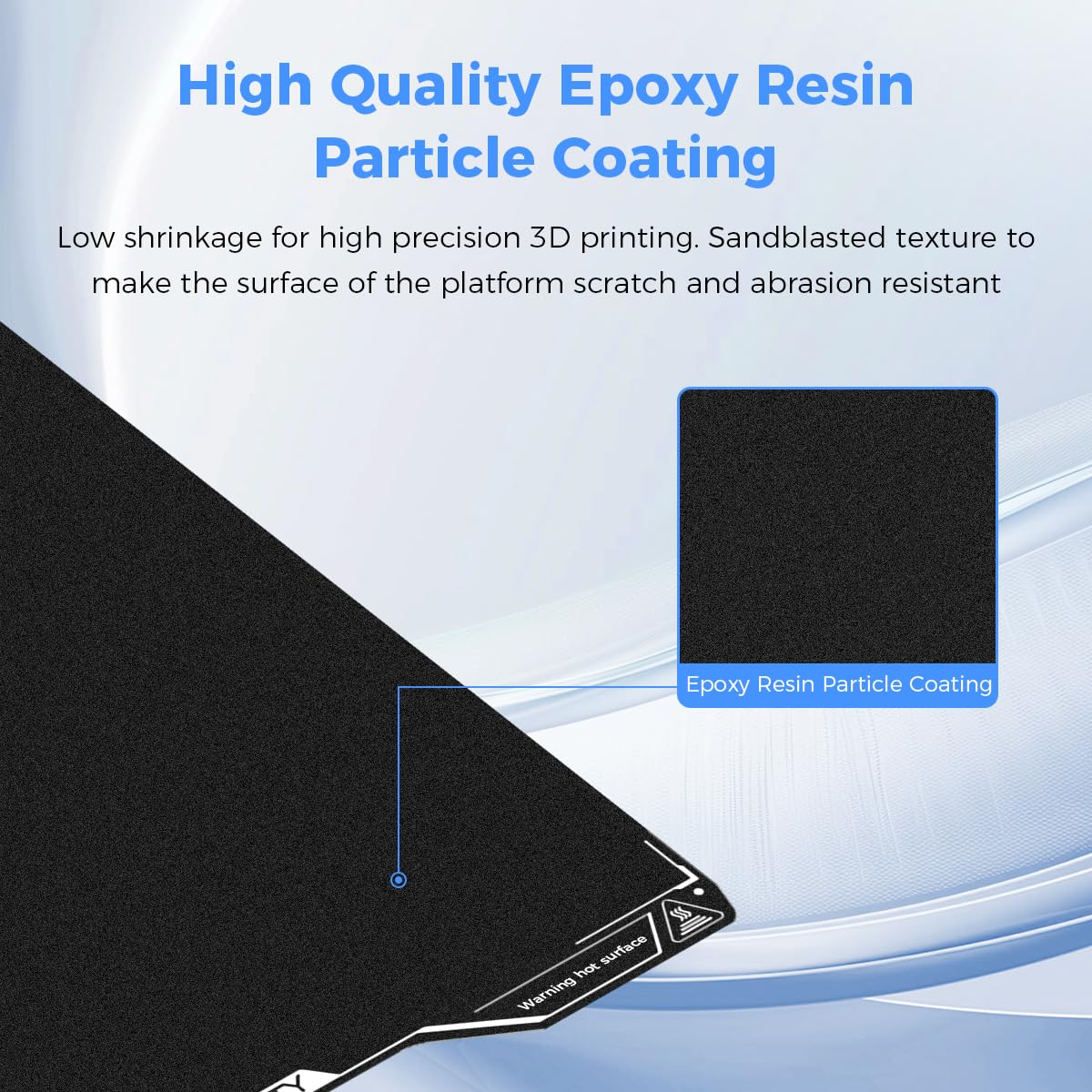 Creality Hi Epoxy Resin Build  - 3D Printing Xyz avis et prix