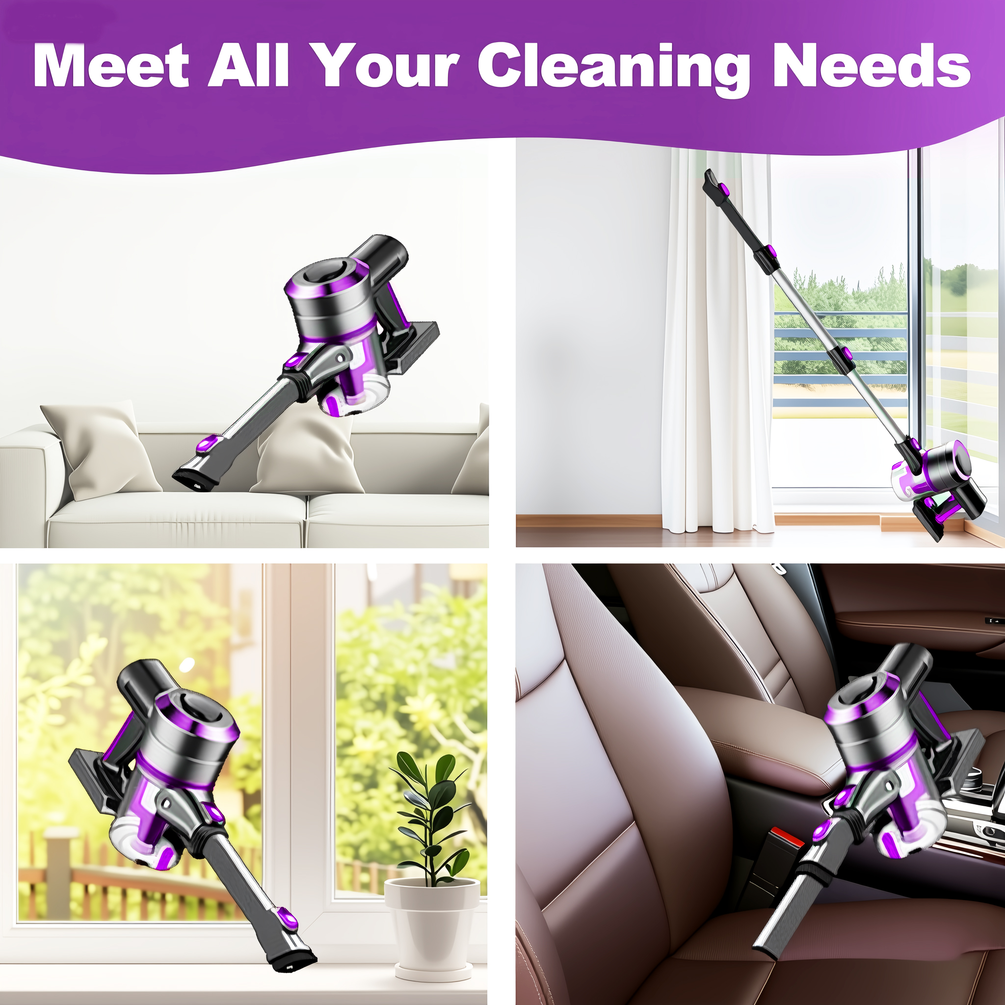 40Kpa Vacuum Cleaner for Home  - Nozzle Cleaning Kit avis et prix