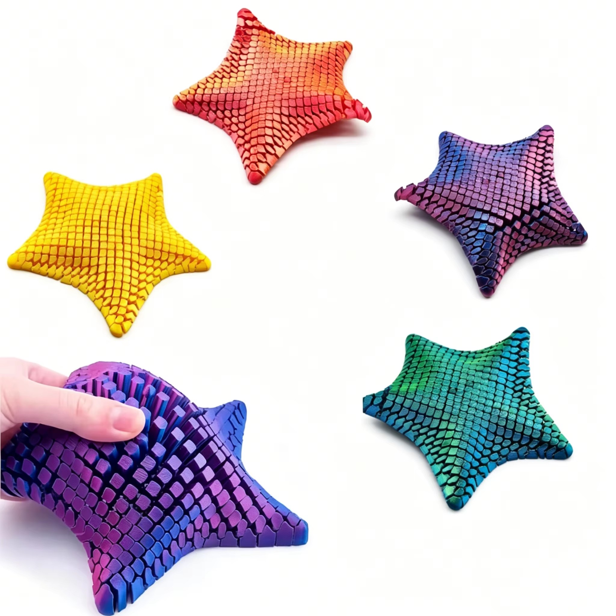 3D Printed Articulated Starfis - 3D Printing Fidget Toys avis et prix