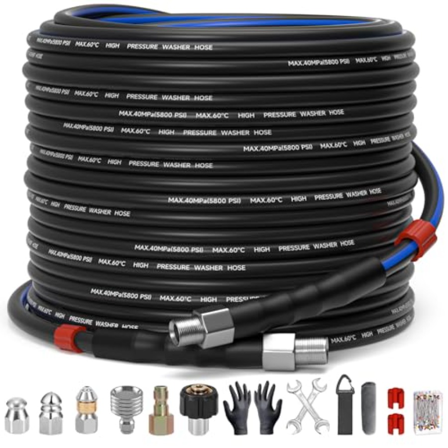 Sewer Jetter Kit for Pressure  - Nozzle Cleaning Kit avis et prix