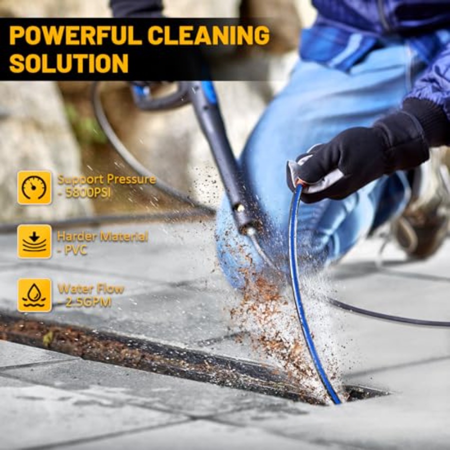 Sewer Jetter Kit for Pressure  - Nozzle Cleaning Kit avis et prix