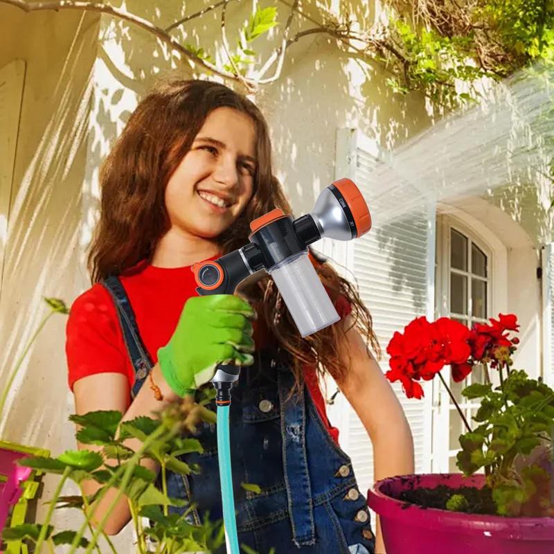 Garden Hose Spray Nozzle 8 Spr - Nozzle Cleaning Kit avis et prix