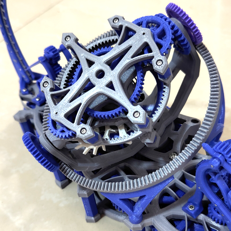 Random color 3d print tourbill - 3D Printing Watch avis et prix