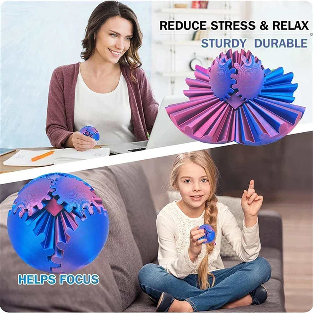 Gear Ball 3D Printed Fidget To - 3D Printing Fidget Toys avis et prix