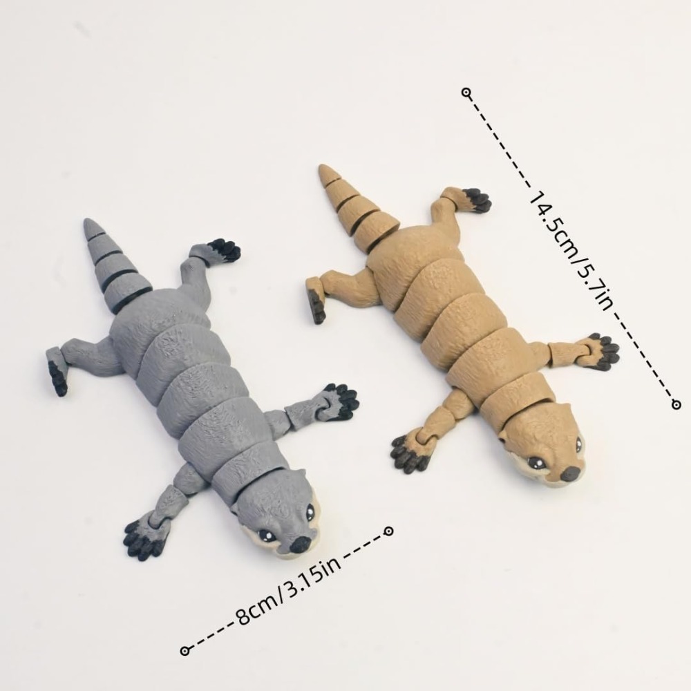 Cute 3D Printed Otter 3D Anima - 3D Printing Fidget Toys avis et prix