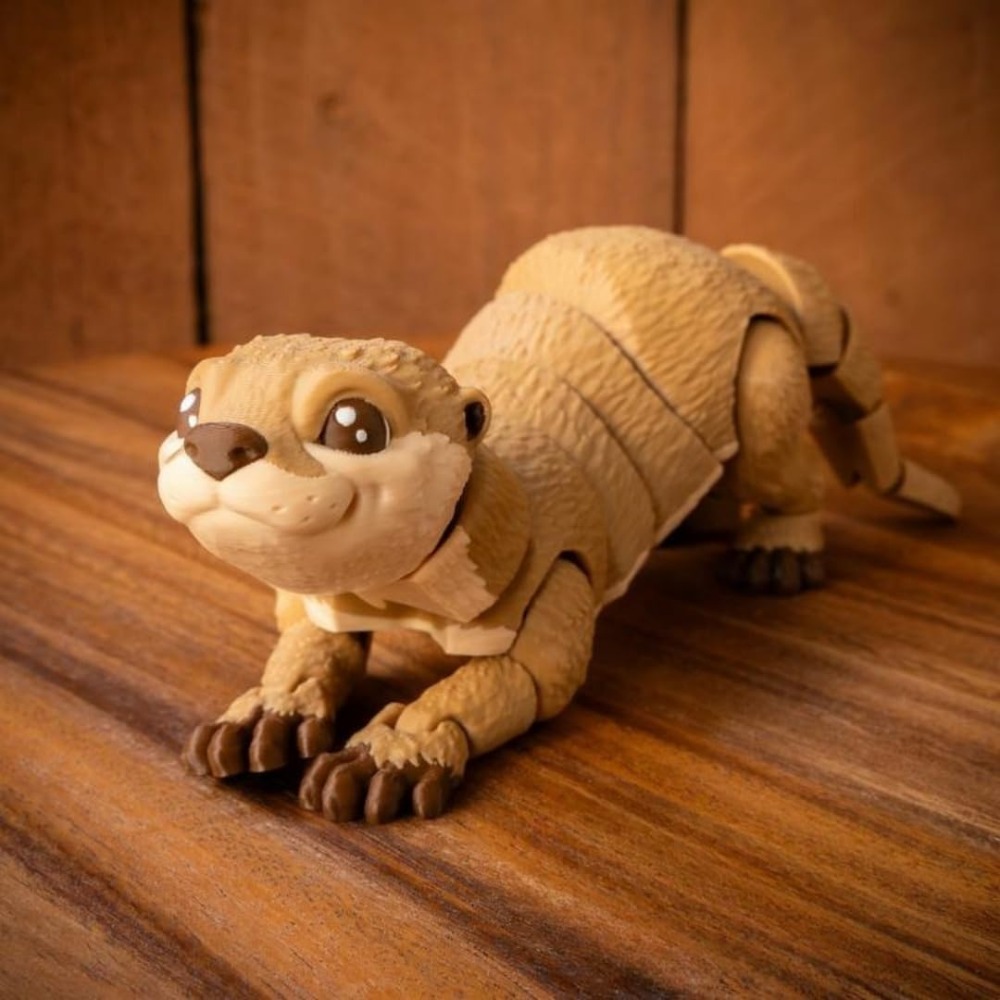 Cute 3D Printed Otter 3D Anima - 3D Printing Fidget Toys avis et prix