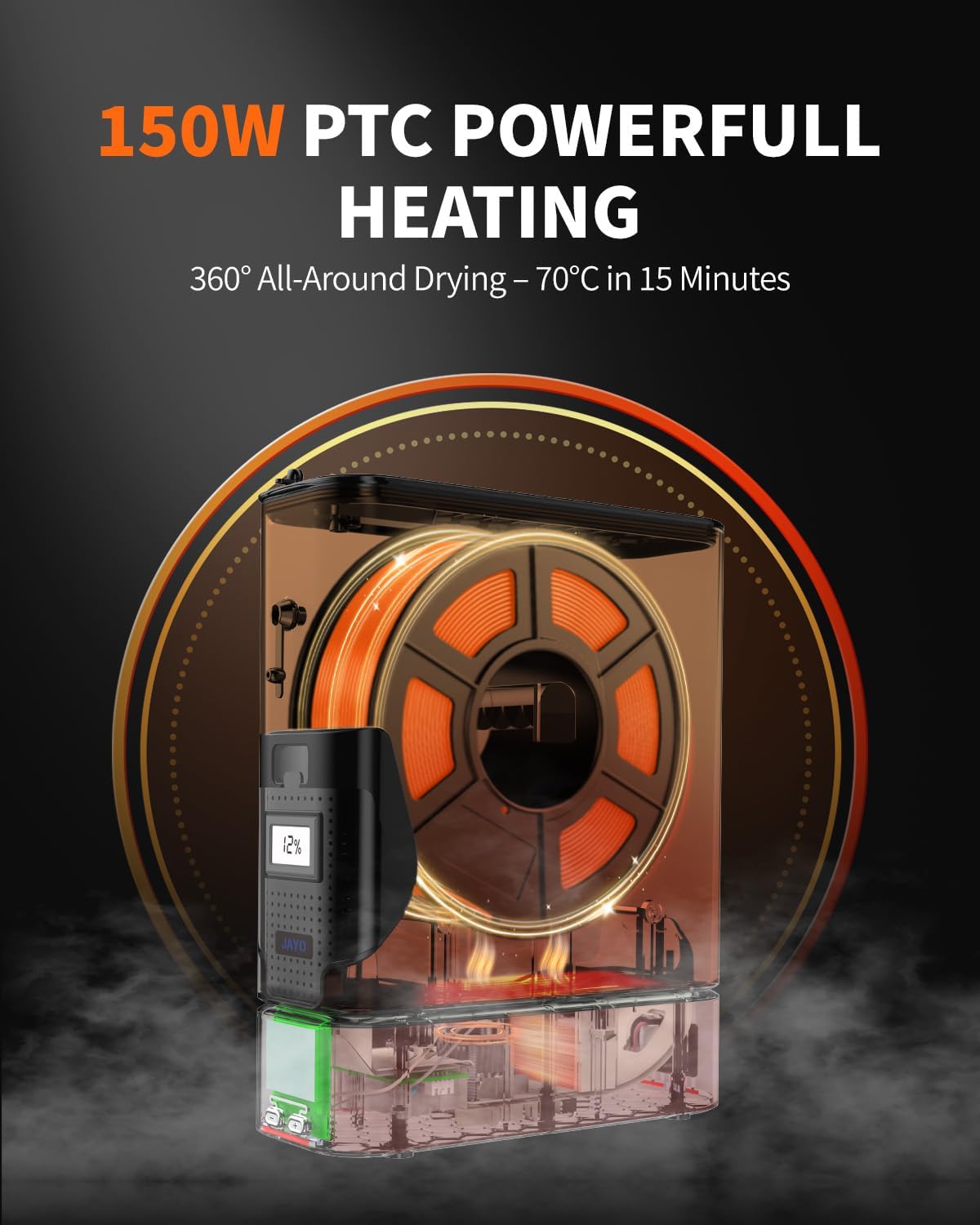 150W PTC Filament Dryer Box, S - 3D Printing Ptc avis et prix