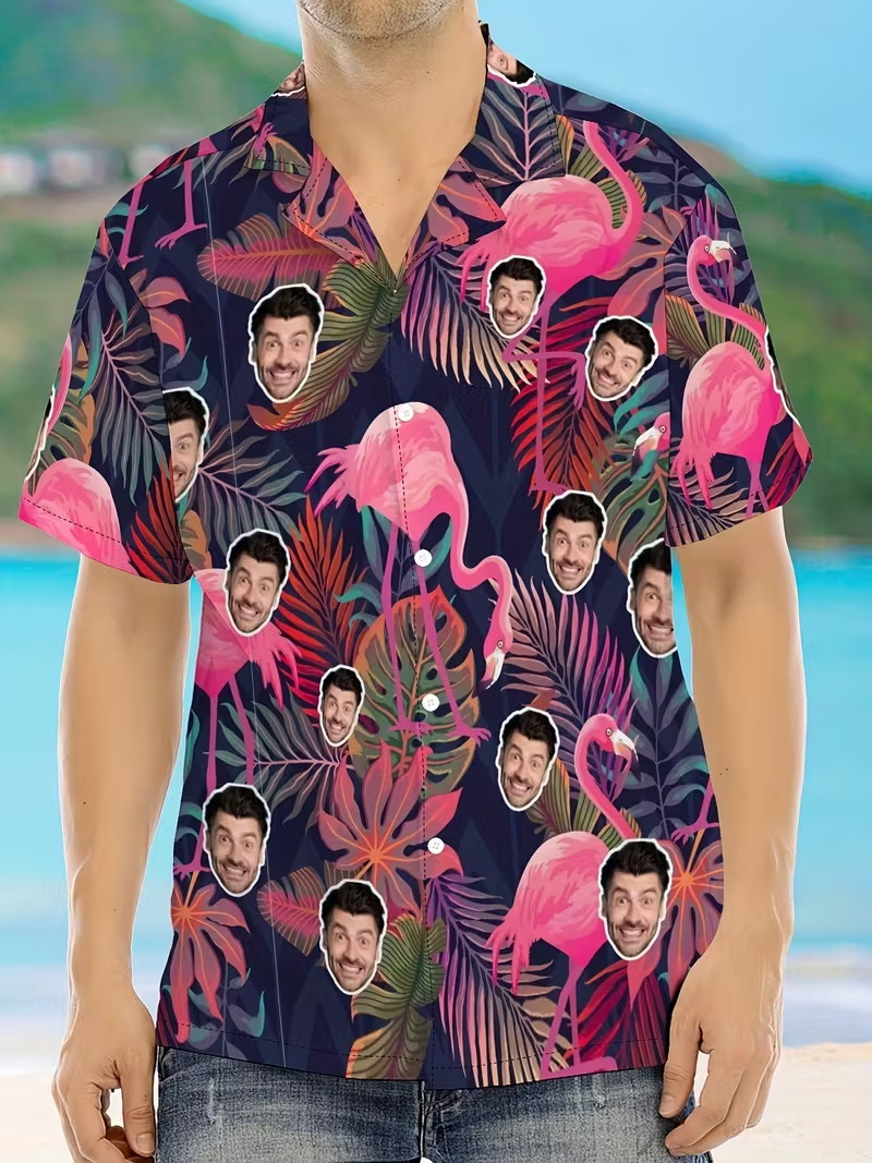 Custom Face Pink Flamingo Prin - 3D Printing Foto avis et prix