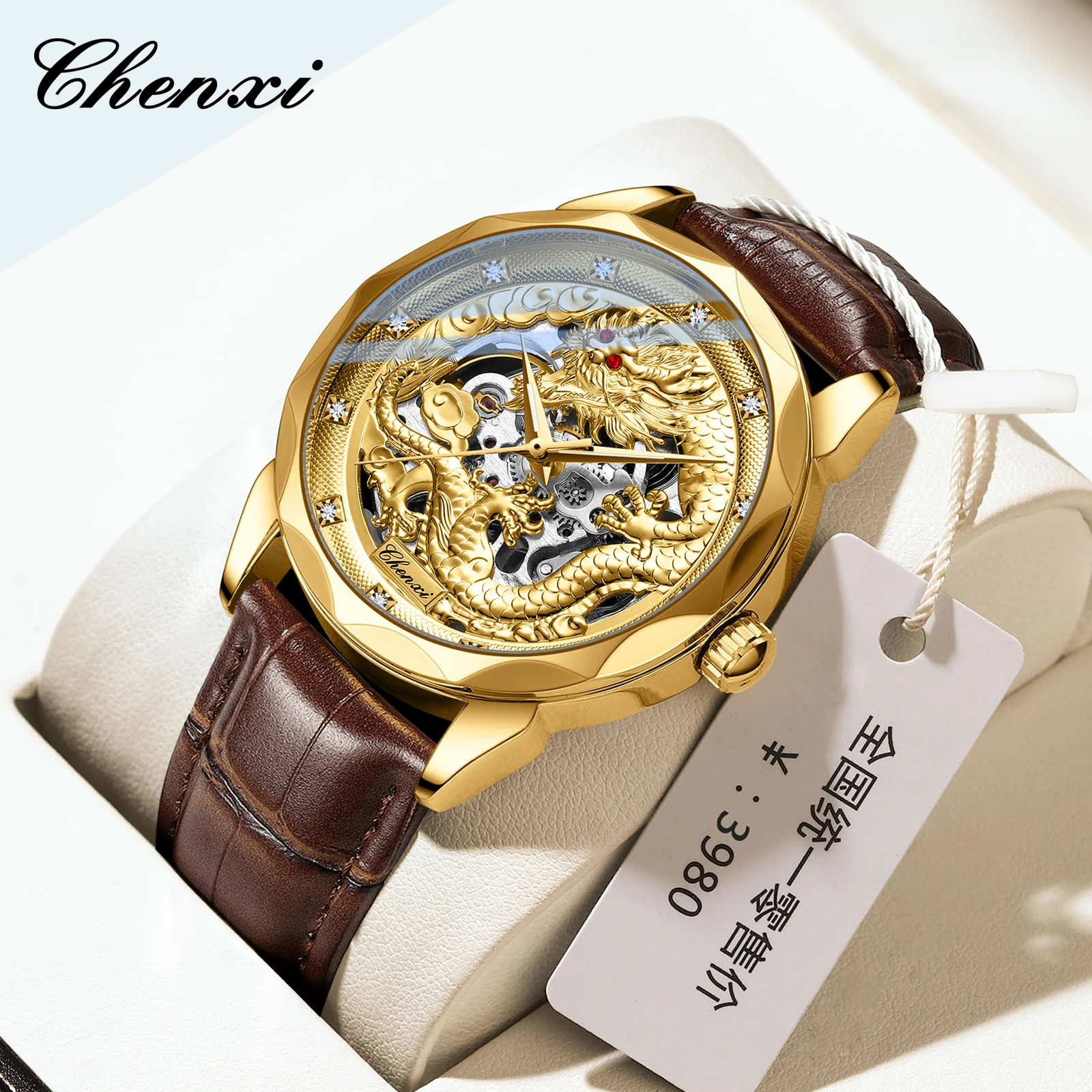 CHENXI 8899 Chinese Nation Cul - 3D Printing Watch avis et prix