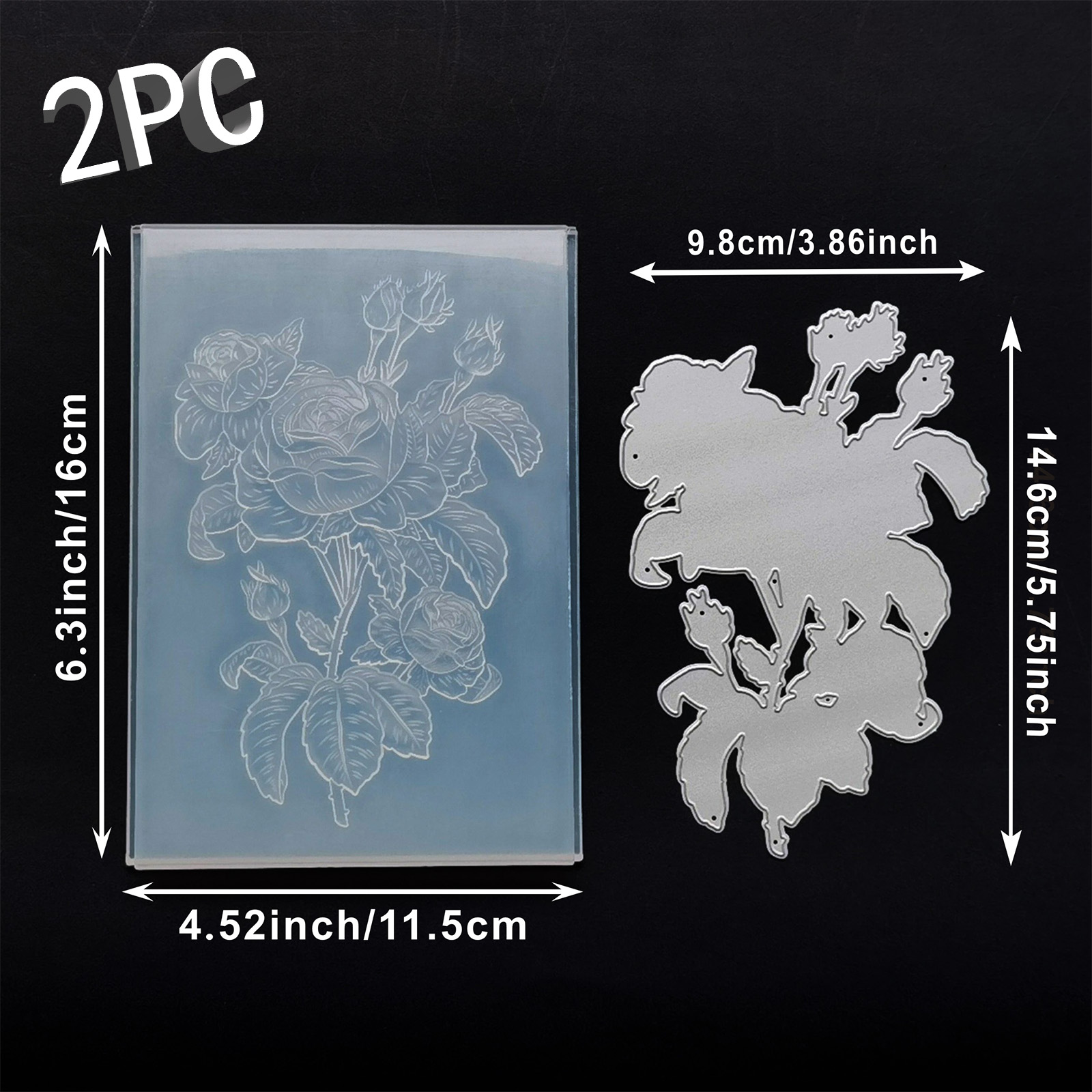 Rose Art Background Flower Des - 3D Printing Card avis et prix