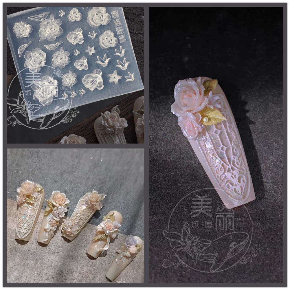 1pc Magnolia Flower Snake Rose - 3D Printing Template avis et prix