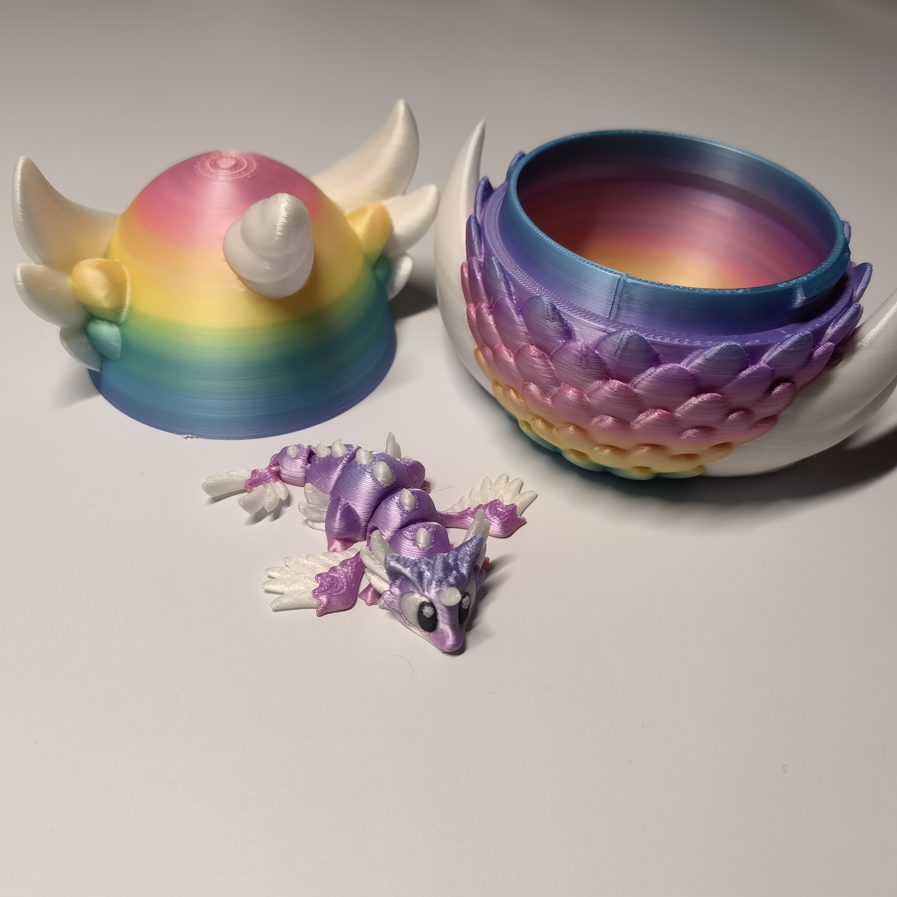 Gradient 3D Printed Dragon Egg - 3D Printing Fidget Toys avis et prix