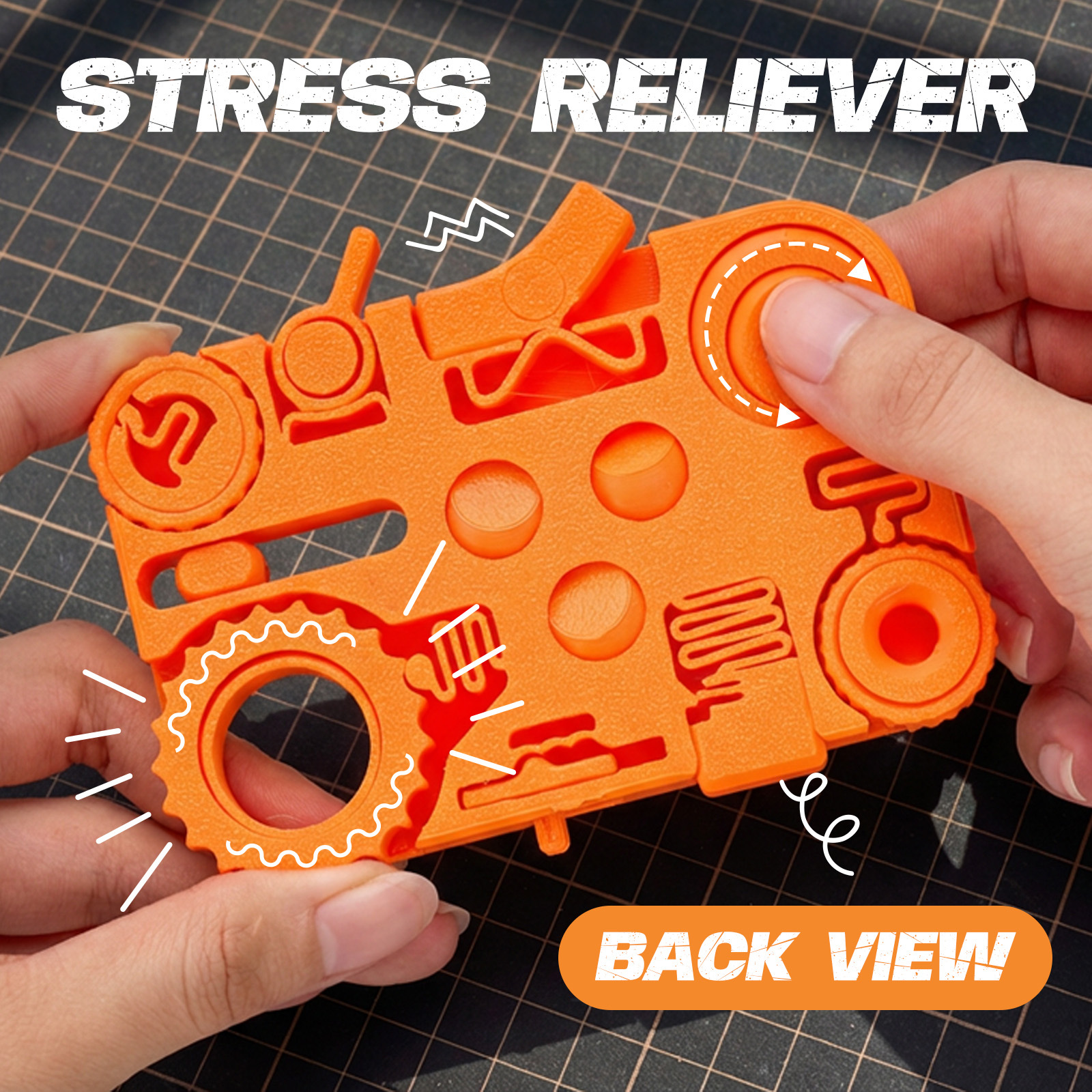 12-in-1 Stress Relief Toy 3D P - 3D Printing Fidget Toys avis et prix