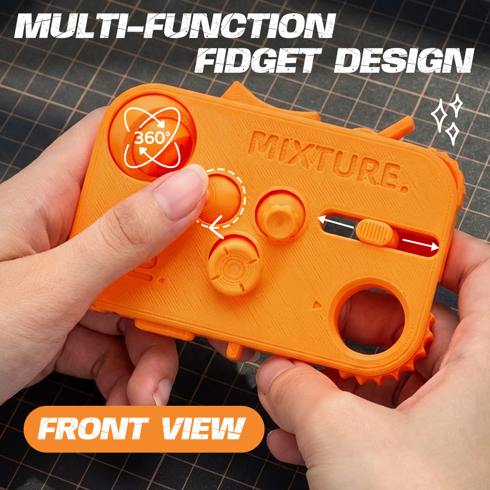 12-in-1 Stress Relief Toy 3D P - 3D Printing Fidget Toys avis et prix