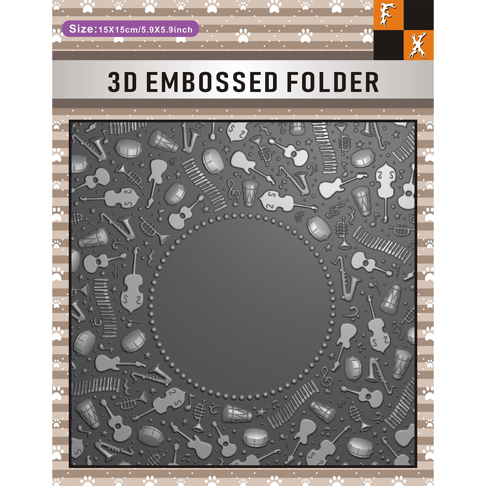 3D Embossed Folder - White, Mu - 3D Printing Card avis et prix