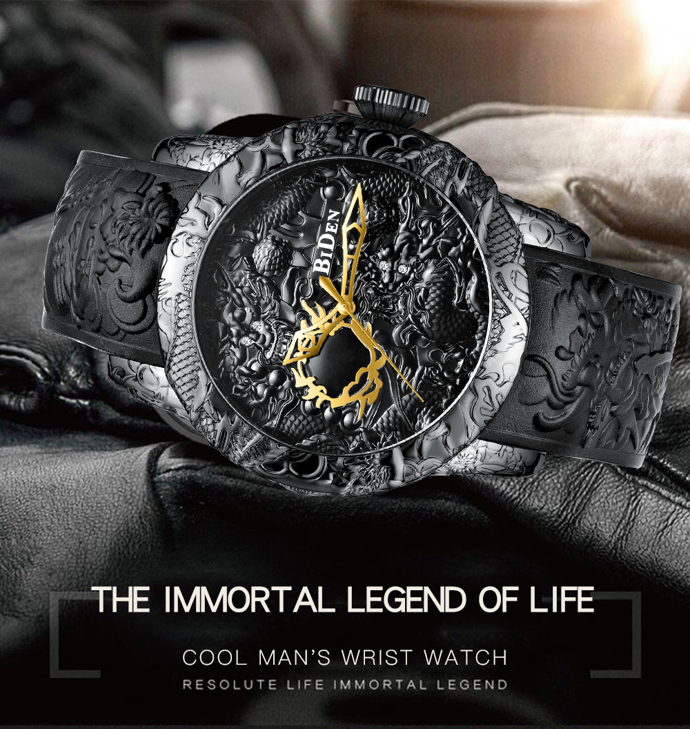 Luxury Gold Dragon Sculpture W - 3D Printing Watch avis et prix