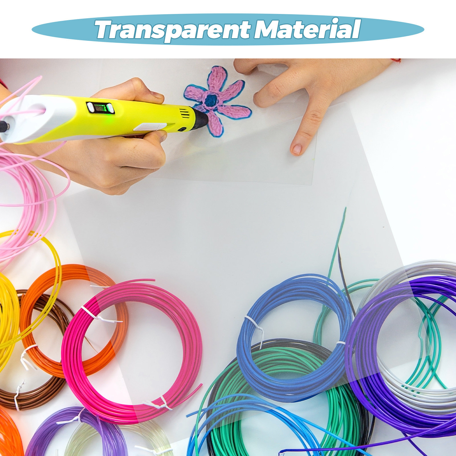 12Pcs Transparent 3D Drawing M - 3D Printing Template avis et prix