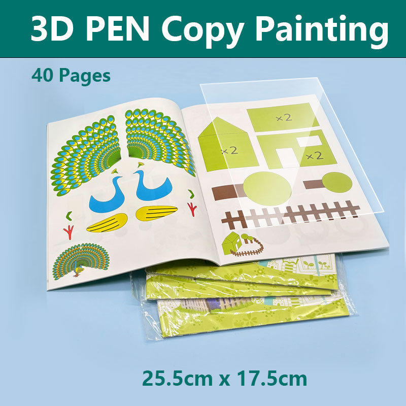 3D Pen Drawing Book with Graph - 3D Printing Template avis et prix