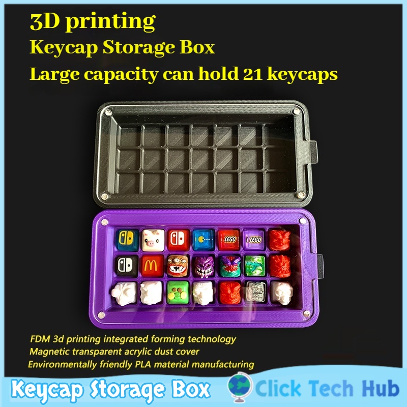 3d Printed Keycap Storage Box  - Enclosure 3D Printing avis et prix