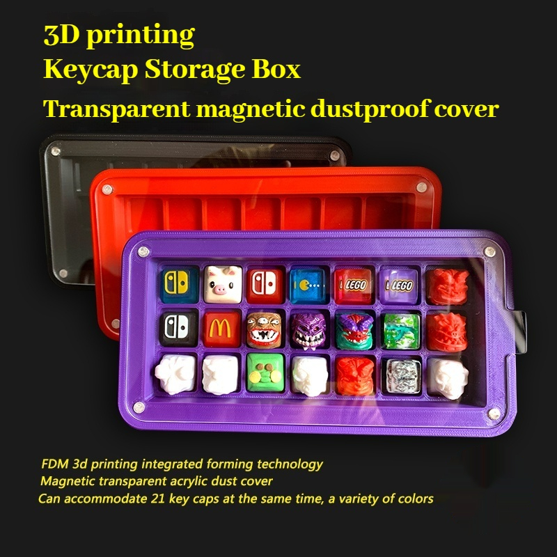 3d Printed Keycap Storage Box  - Enclosure 3D Printing avis et prix