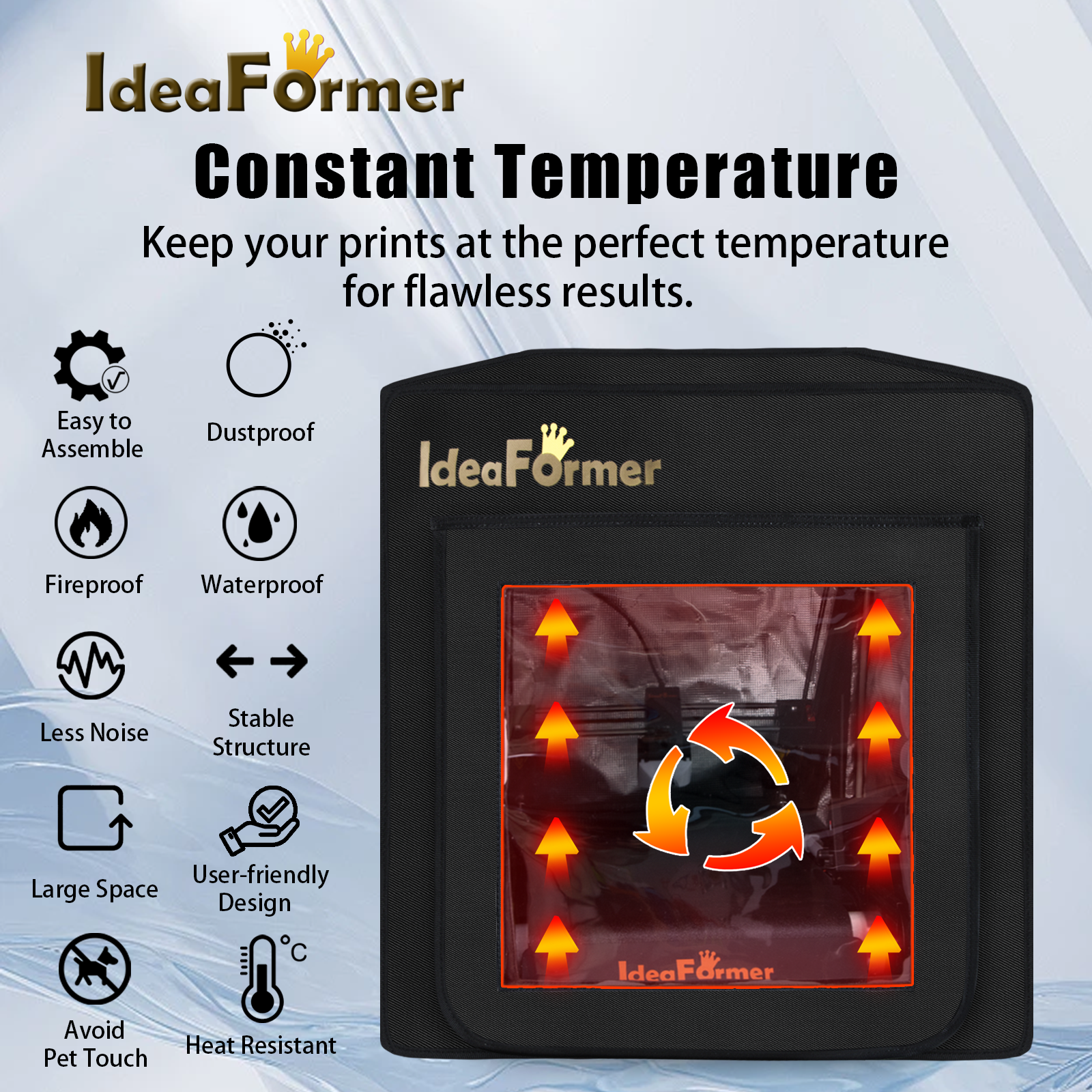 For Ideaformer IR3 V2 Conveyor - Enclosure 3D Printing avis et prix