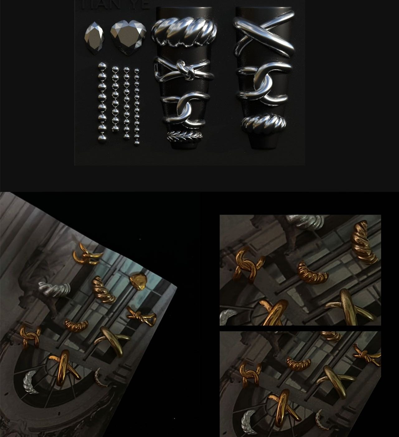 1pc  Metal Ring Mechanical Win - 3D Printing Template avis et prix