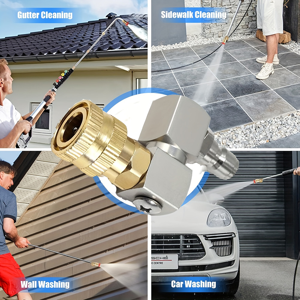 360° Rotating Pressure Washer  - Nozzle Cleaning Kit avis et prix