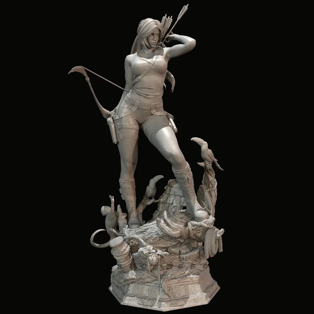 Ancient Tomb Lady Laura 3d Pri - 3D Printing Ptc avis et prix