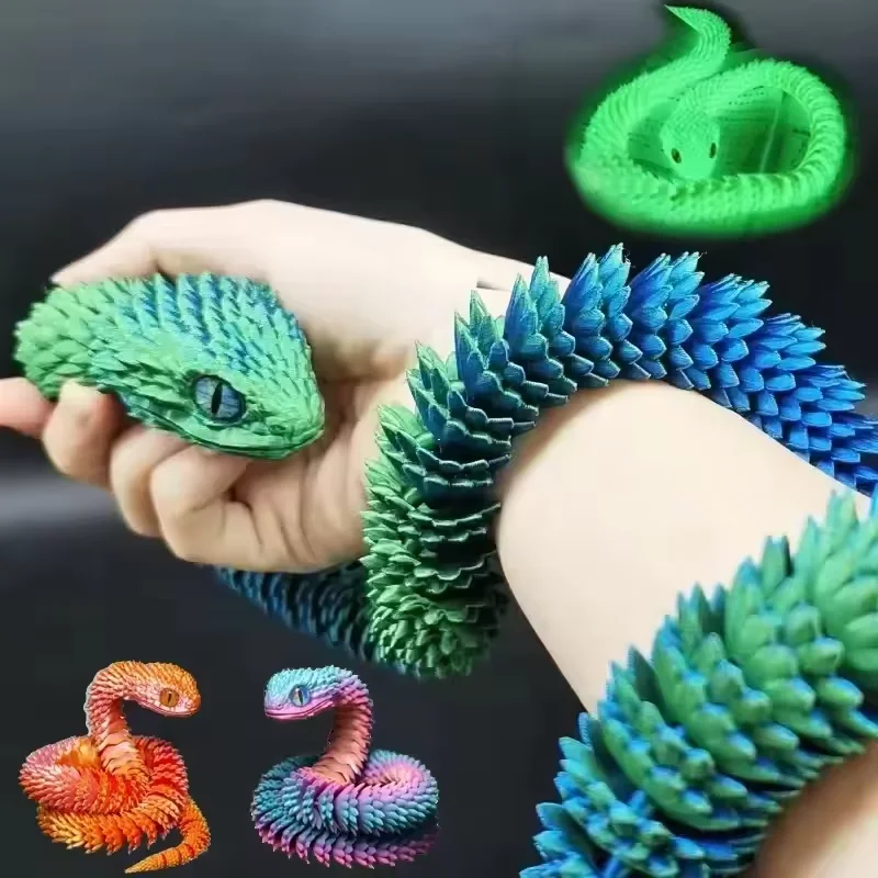 3D Printed Snake Movable Joint - 3D Printing Fidget Toys avis et prix
