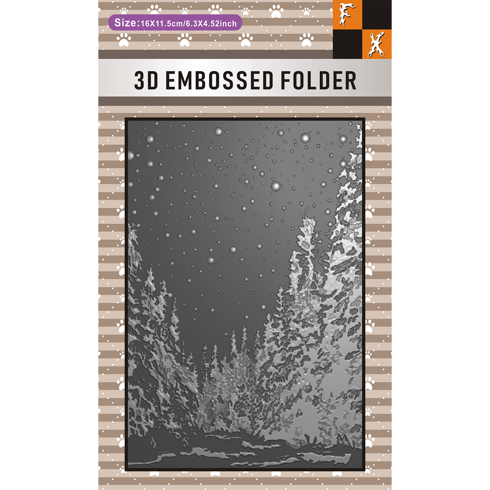 Cedar and Star 3D Embossed Fol - 3D Printing Card avis et prix