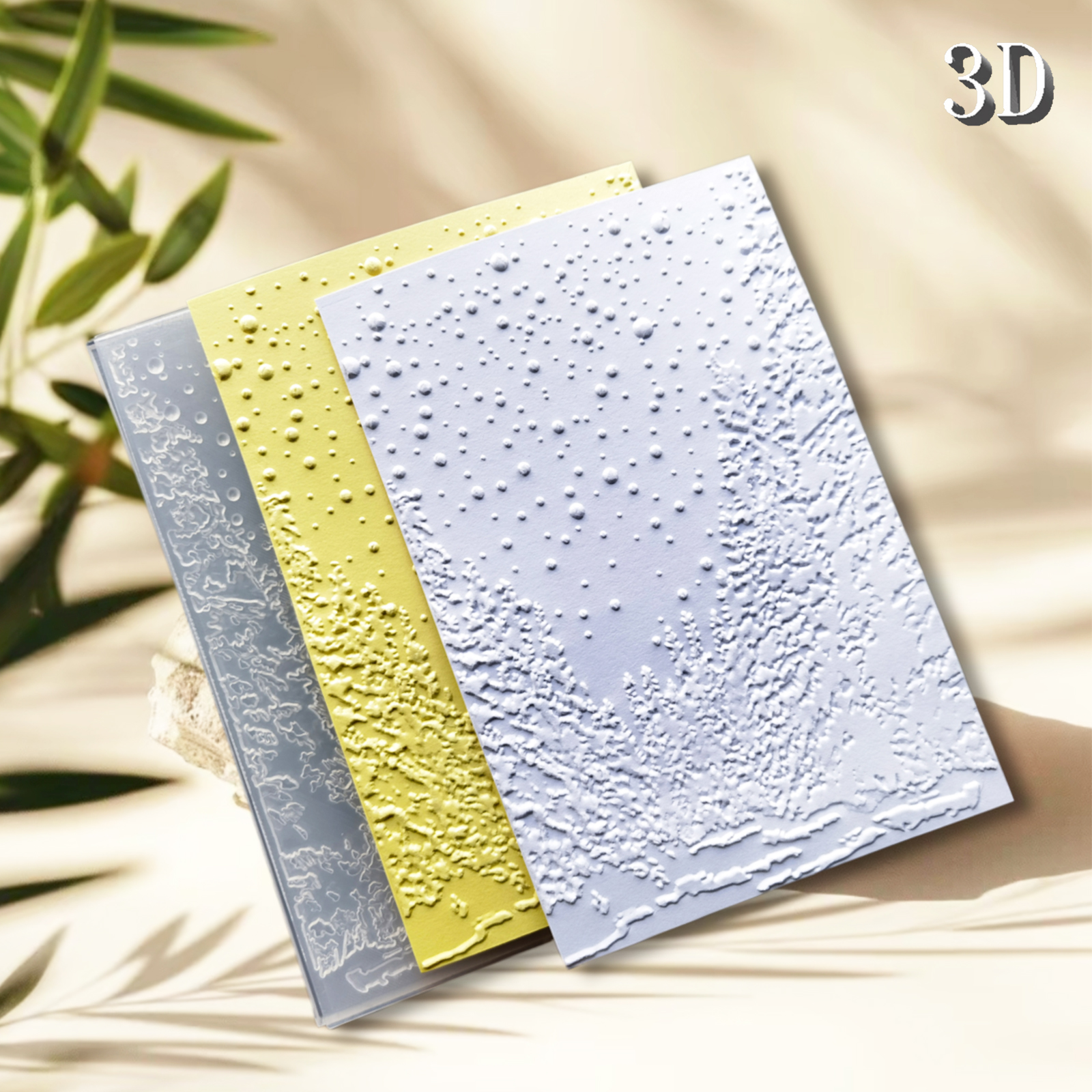 Cedar and Star 3D Embossed Fol - 3D Printing Card avis et prix