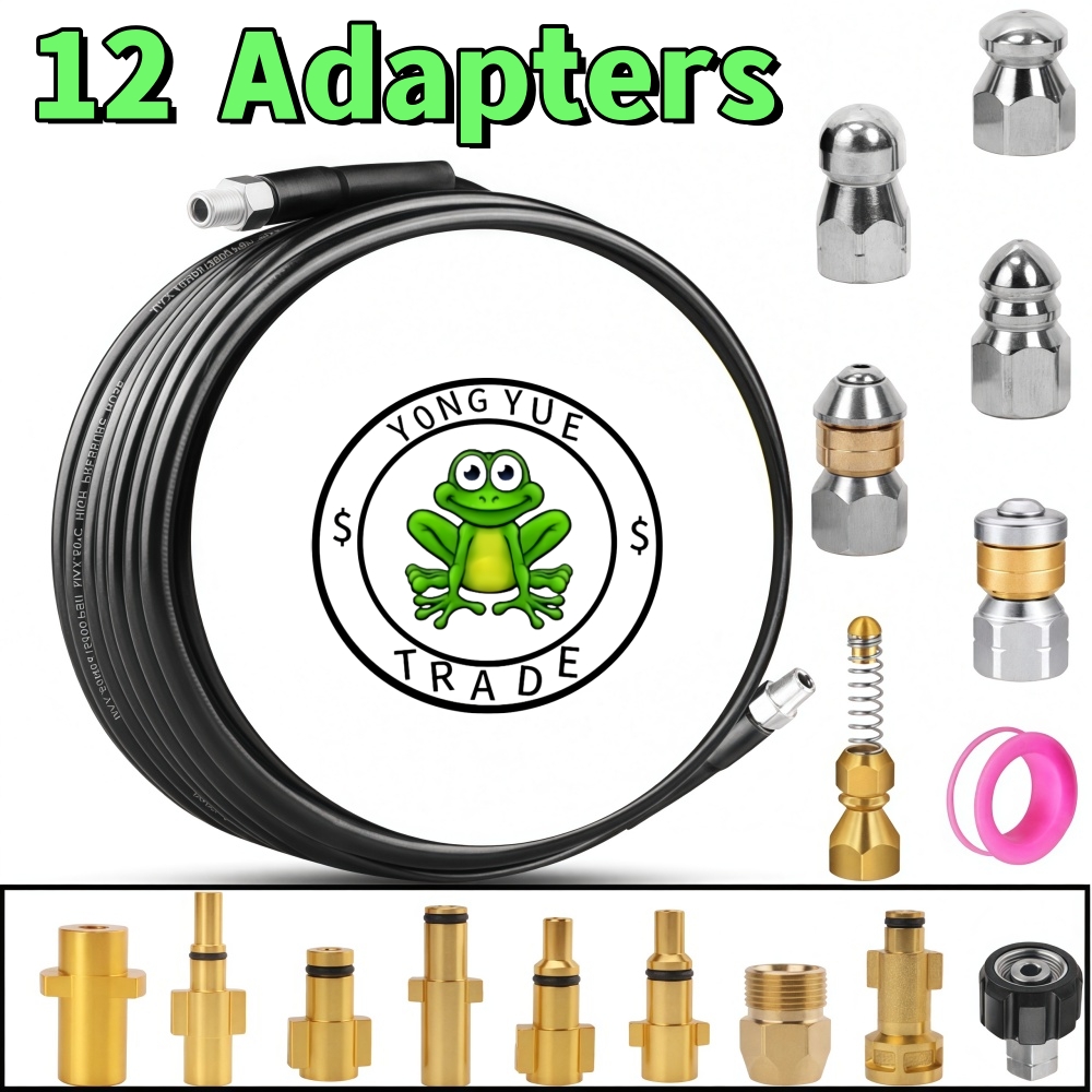 5~50m Pressure Washer Sewer Je - Nozzle Cleaning Kit avis et prix