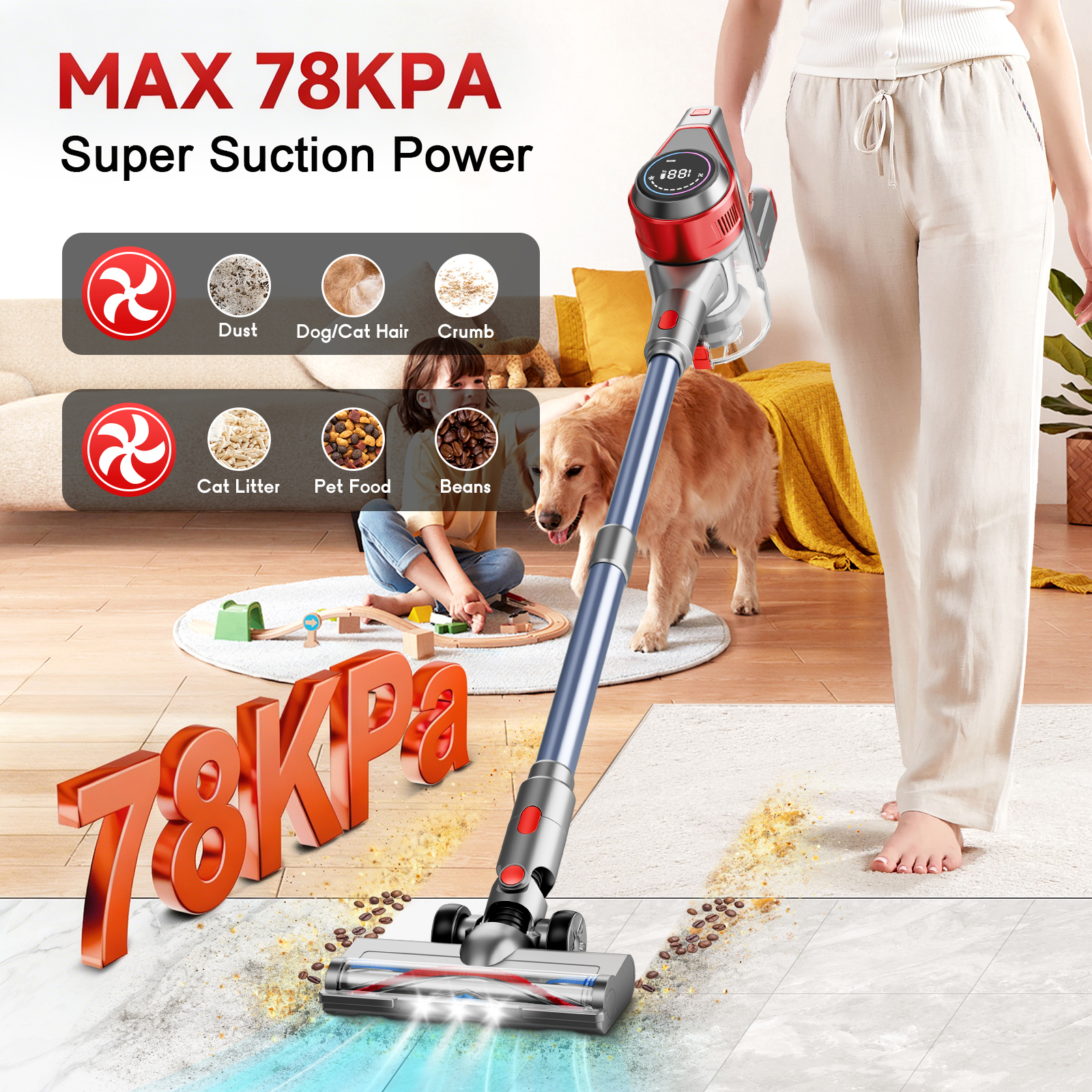 Honki Cordless Vacuum Cleaner  - Nozzle Cleaning Kit avis et prix