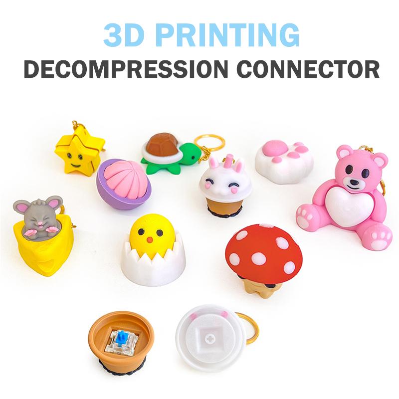 »Mushroom Turtle Keycap Press  - 3D Printing Fidget Toys avis et prix