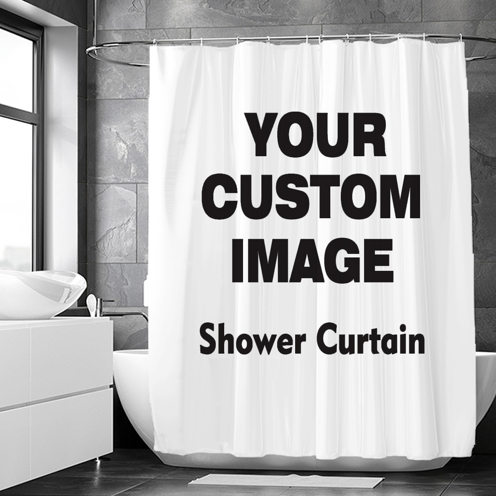 Custom Shower Curtain Bathroom - 3D Printing Foto avis et prix